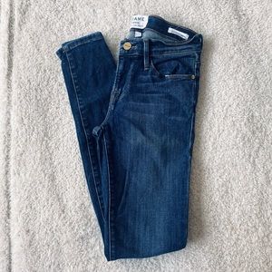FRAME Le Skinny de Jeanne mid-rise skinny jean